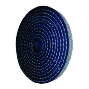 Disco en tela azul de 8" h: 1/2"